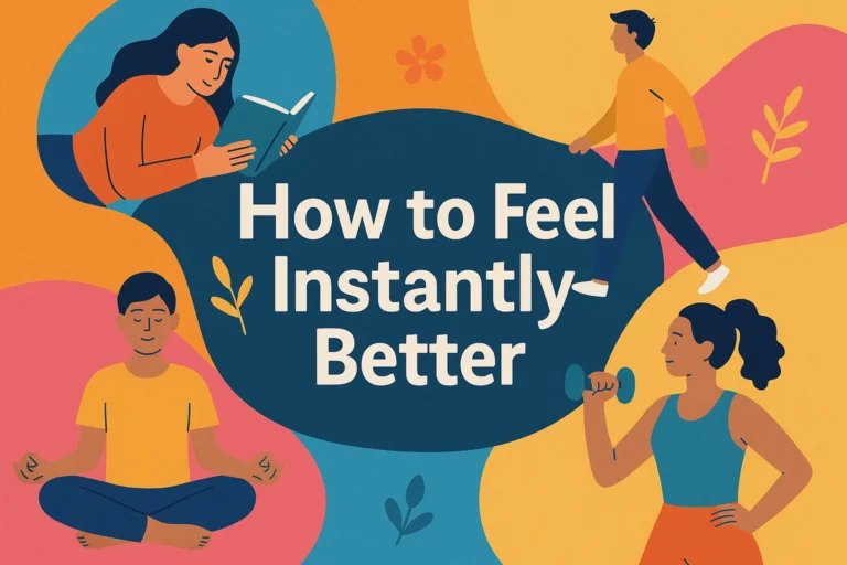 How to Feel Instantly Better Quick Wellness Tips for a Happier You