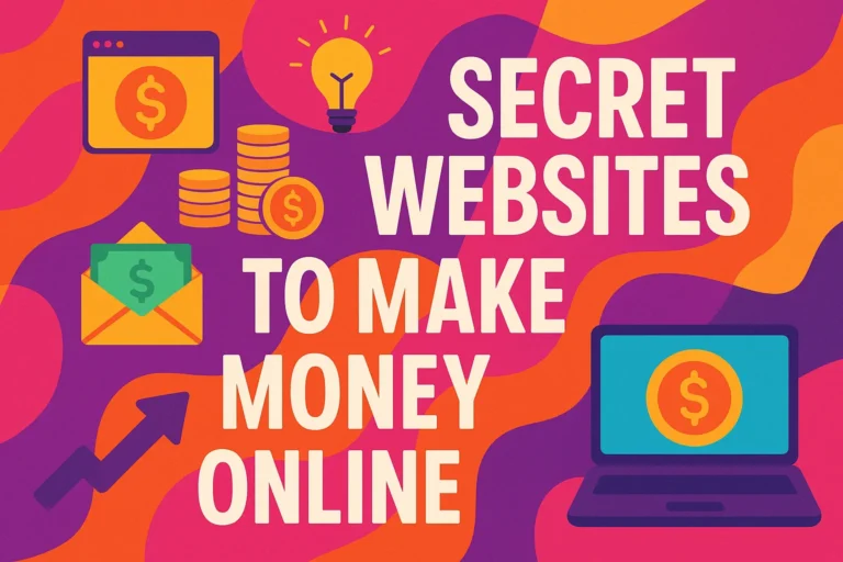 Secret Websites for Entrepreneur Mindset Unlock Online Money-Making Opportunities