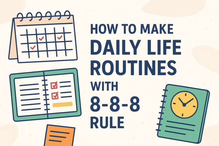 How to Plan Your Day Using the 8-8-8 Rule Create Effective Daily Life Routines