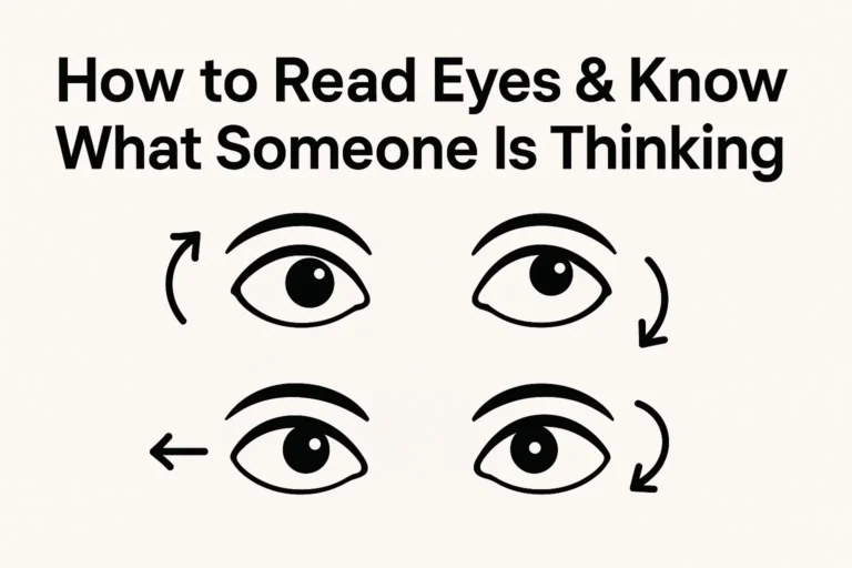 How to Read Eyes Discover Psychological Facts About Feelings and Thoughts