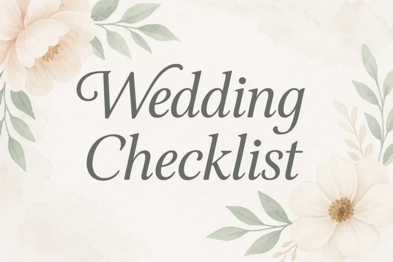 Stunning Wedding Planning Checklist Your Ultimate Guide to a Perfect Day