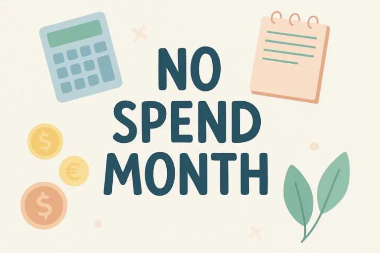 No Spend Month Track Your Spending with These Simple Budgeting Tools