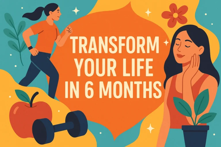 Change Your Life in 6 Months Unlock Personal Growth, Health, and Beauty Transformations