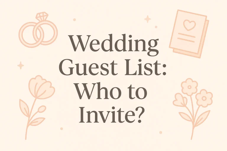 Wedding Planning Templates Your Essential Guide to Creating a Perfect Guest List