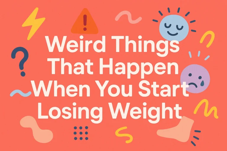 Weird but Normal Changes You Experience During Weight Loss Explore the Surprises