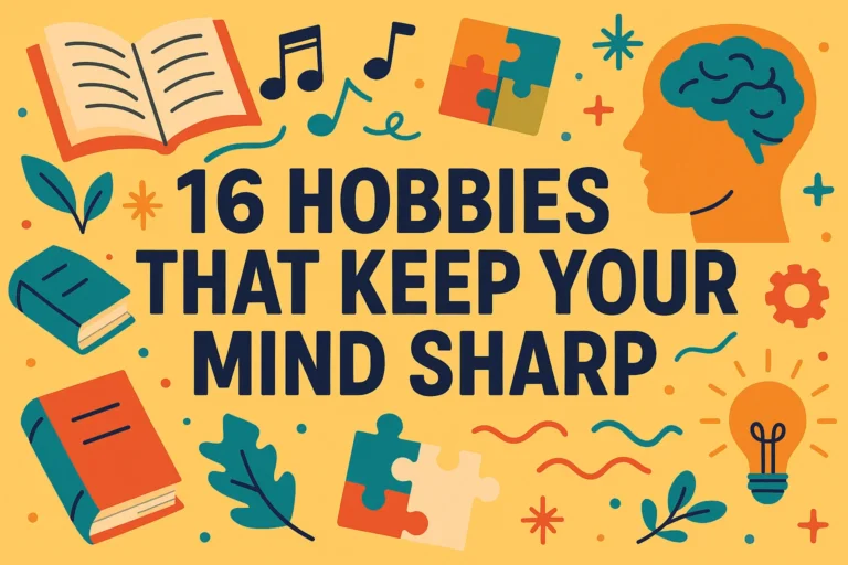 16 Hobbies to Boost Your Mind Sharpness and Enhance Your Productivity Planner Skills