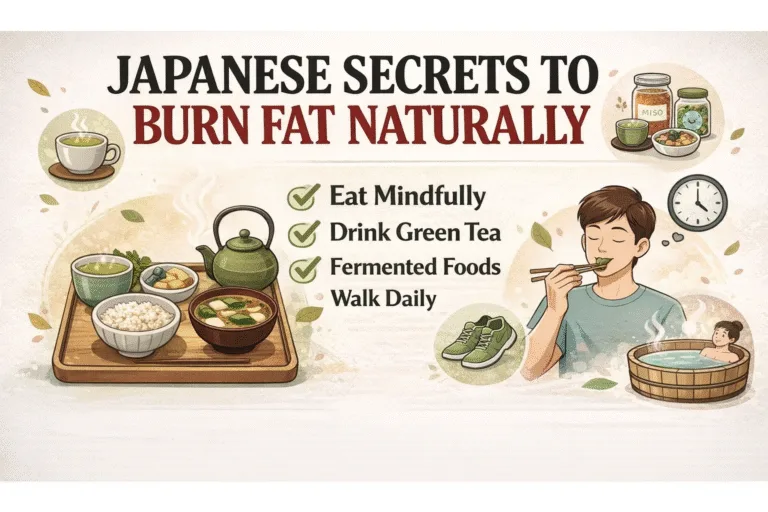 10 Japanese Weight Loss Secrets to Burn Fat Naturally