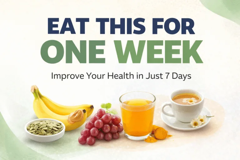 Eat This For 1 Week Top Foods For Energy, Digestion  Better Sleep