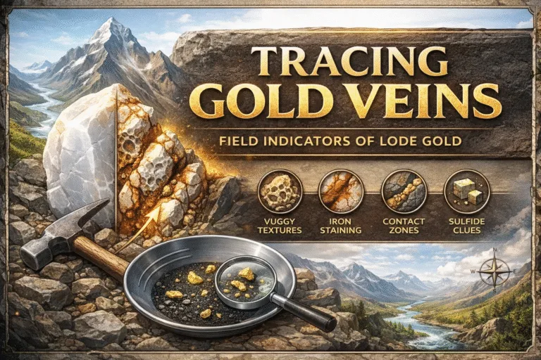 How to Find Lode Gold in Quartz Veins Prospecting Guide