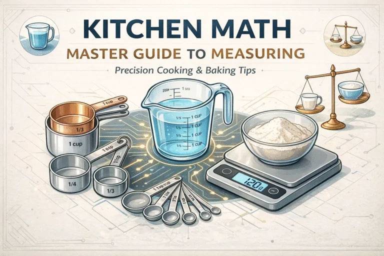 Kitchen Math  Conversion Chart How to Measure Ingredients