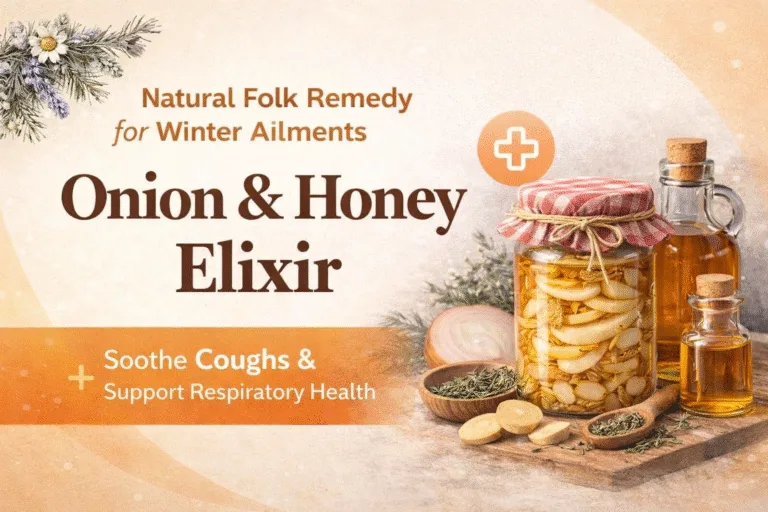 DIY Onion  Honey Cough Syrup  Natural Cold Remedy