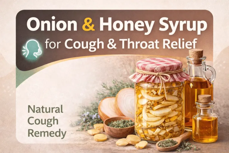Deep Winter Rescue Onion  Honey Cough Syrup Recipe for Natural Lung  Throat Support