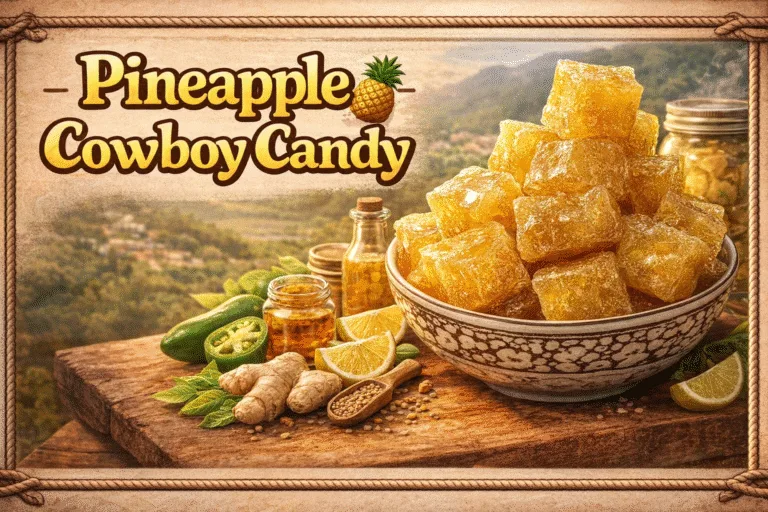 Pineapple Cowboy Candy Recipe  Sweet  Spicy Candied Jalapeños with Pineapple