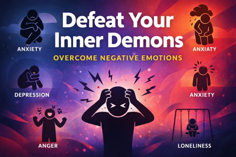 Defeat the Demons Bible Verses for Anxiety, Depression, Stress, and Spiritual Healing