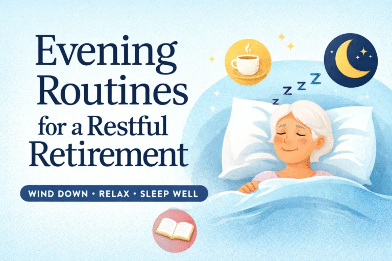 3 Relaxing Evening Routine Ideas for Retirement  Best Night Rituals for Better Sleep