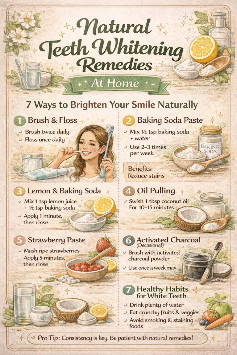 7 Natural Ways to Whiten Teeth at Home  DIY Natural Teeth Whitening Remedies