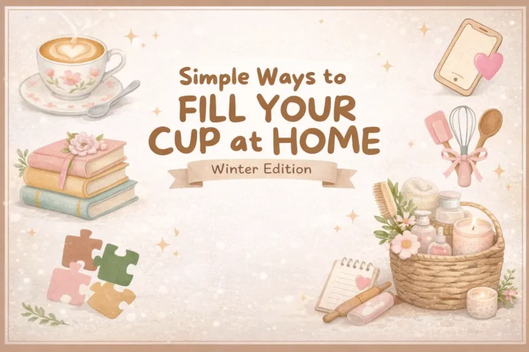 15 Simple Winter Self-Care Ideas to Fill Your Cup at Home  Cozy Winter Wellness Checklist