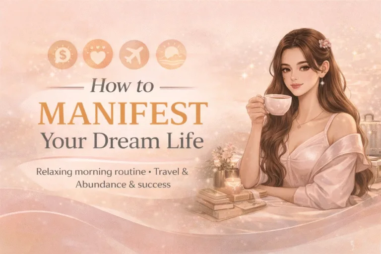 Manifesting  Dream Life Vision Board  Glow Up Aesthetic