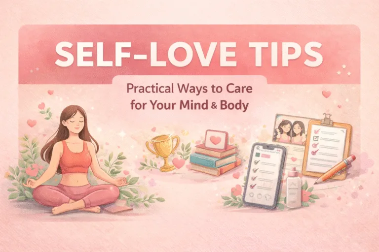 8 Self-Love Tips for Better Mental Health  Daily Self-Care  Positive Affirmations Guide