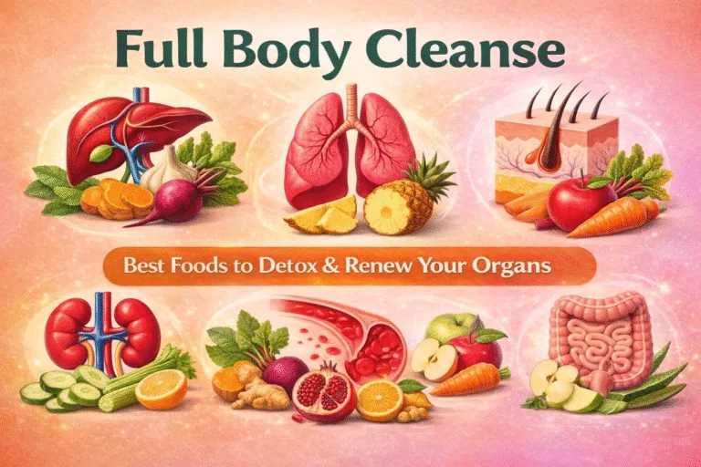 Top 10 Detox Foods for Glowing Skin Natural Full Body Cleanse  Clear Skin Care Routine Guide