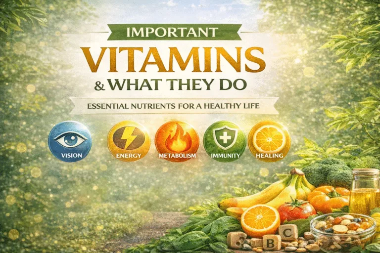 Essential Vitamins Guide Why You Need Them  What They Do for Your Body