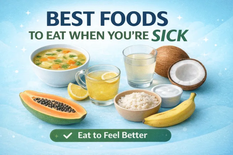 Natural Remedies What to Eat When Youre Sick for Faster Recovery  Better Health