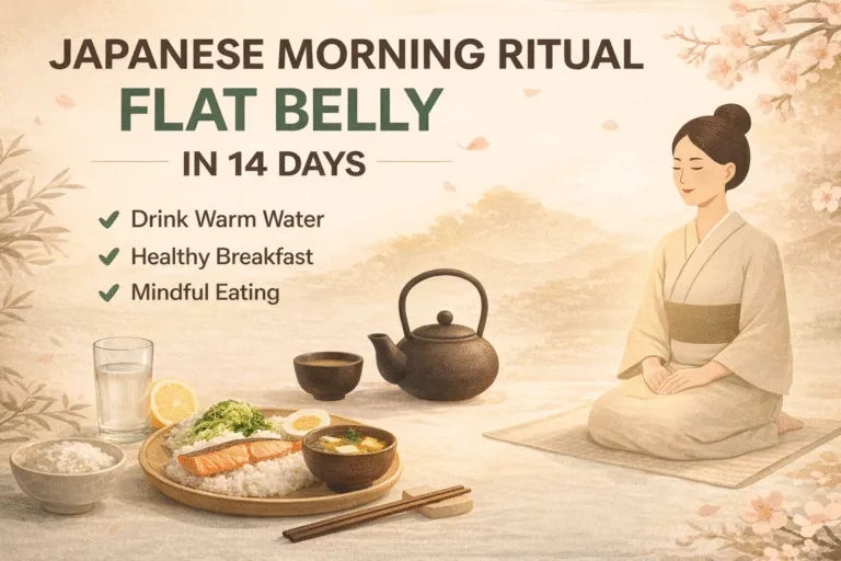 Japanese Morning Ritual How to Lose 5kg in 7 Days with This Ancient Fat Burning Routine