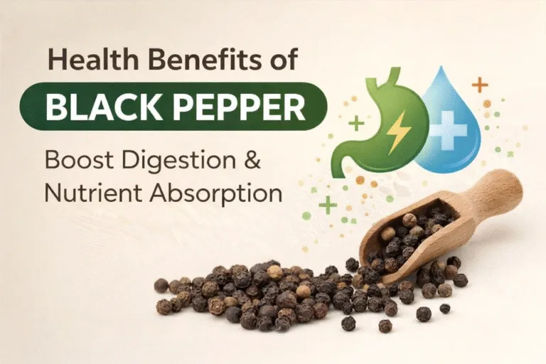 Unlock the Benefits of Black Pepper for Better Digestion and Nutrient Absorption