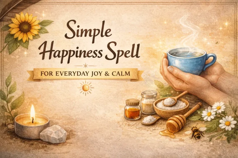 Simple Happiness Spell for Everyday Joy and Calm  Intentional Living  Rituals Rituals