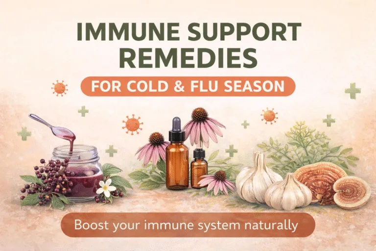6 Powerful Immune Support Herbs for Cold  Flu Season  Natural Wellness  Holistic Remedies