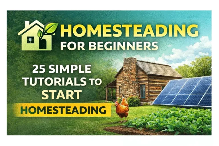 25 Best Homesteading for Beginners Tutorials How to Become a Homesteader Today