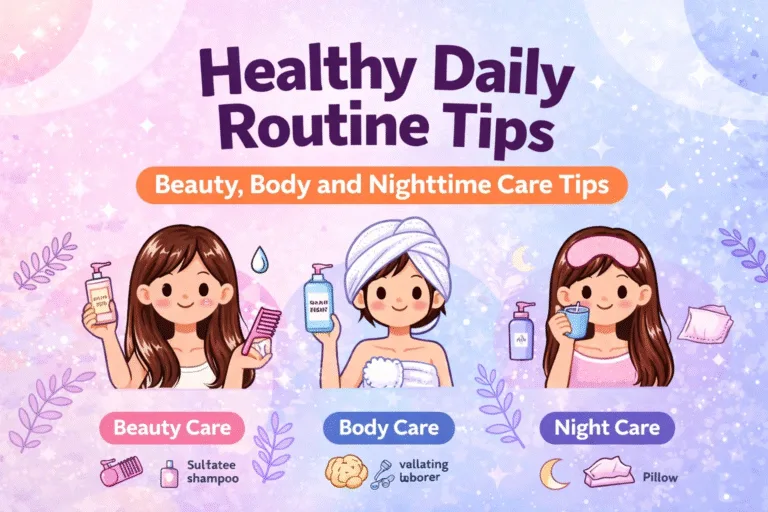 Ultimate Self-Care Guide Hair, Body, Skin  Night Routine Tips for a Healthy Glow
