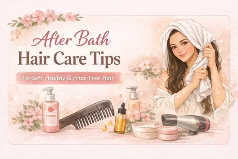 Ayeshas After Bath Hair Care Routine   How to Get Soft, Healthy  Frizz-Free Hair