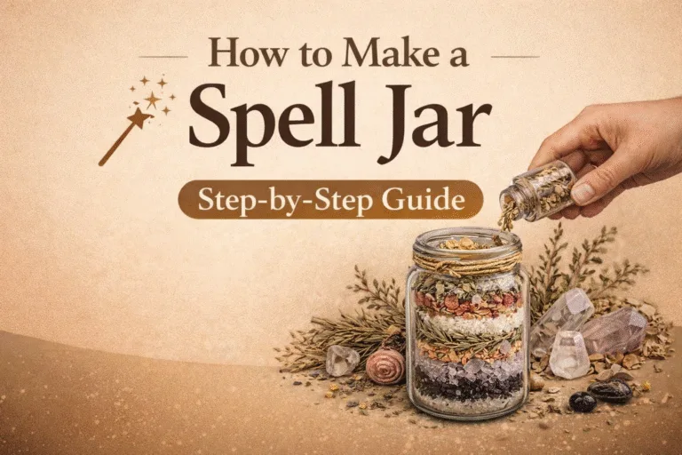 How to Make a Spell Jar Simple Step-by-Step Guide for Beginners  DIY Manifestation Jars
