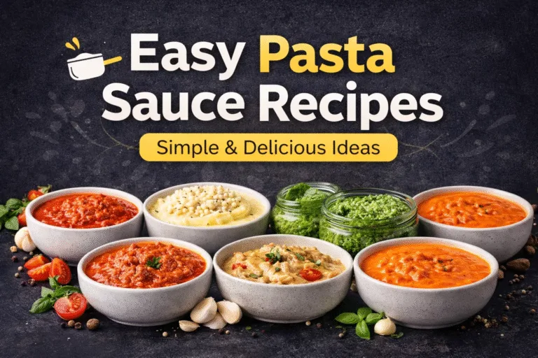 9 Best Easy Pasta Sauce Recipes  Homemade Italian Sauce Guide for Quick Dinners