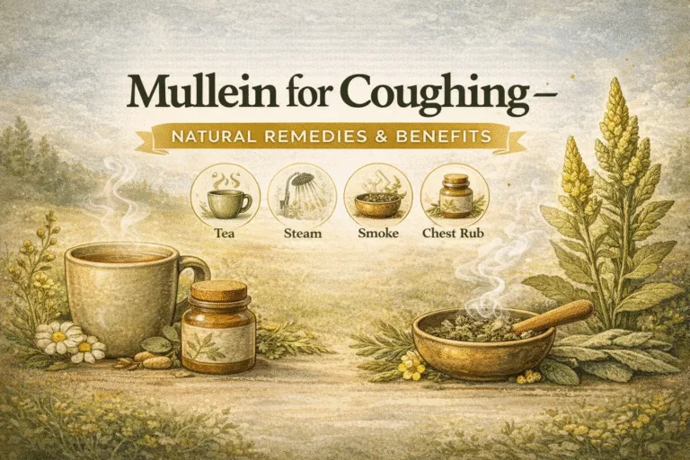 Natural Mullein Remedies for Cough Relief Tea, Steam, Smudge  Chest Rub Guide