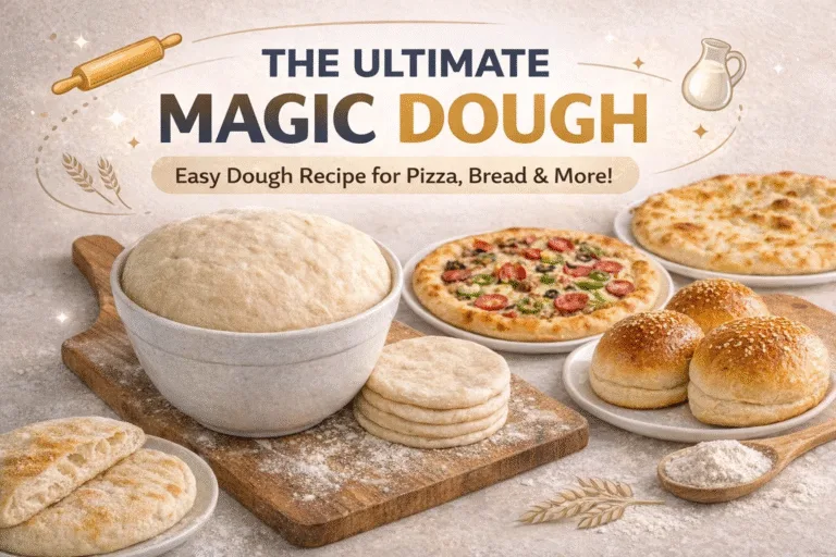 The Ultimate Magic Dough Recipe for Pizza, Buns  Flatbread  Easy Homemade Yeast Dough