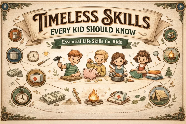 50 Timeless Life Skills Every Kid Should Master  Essential Life  Home Skills Checklist
