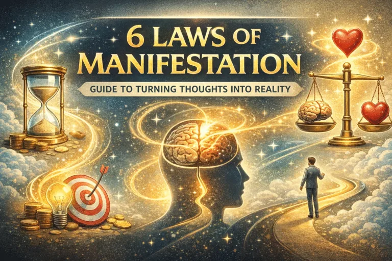 6 Laws of Reality Manifestation Mindset  Spiritual Growth Tips for Success