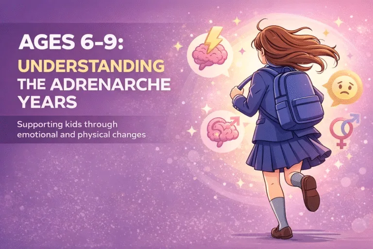 Helping Your Child Navigate Adrenarche Ages 6-9 Understanding Emotions  Brain Changes