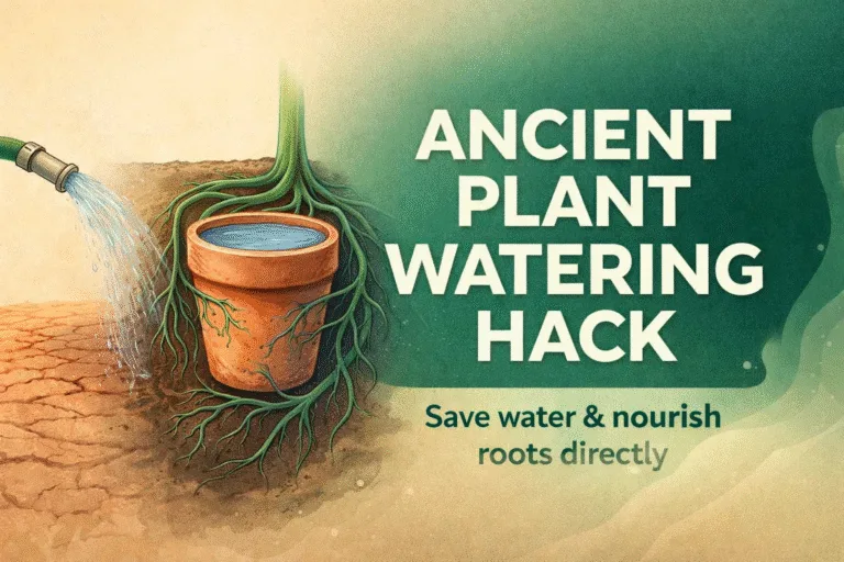 DIY Olla Irrigation Ancient Clay Pot Hack to Save 70 Water in Your Garden