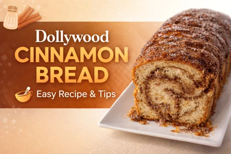 Copycat Dollywood Cinnamon Bread Loaf Recipe  Easy Homemade Cinnamon Swirl Quick Bread