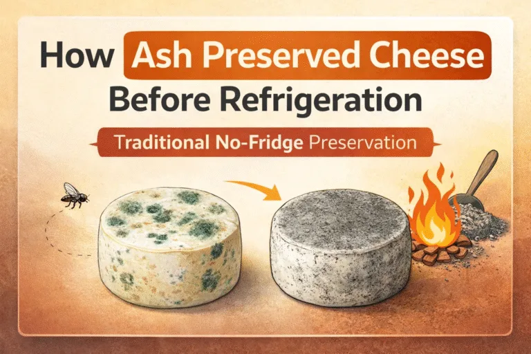 How to Preserve Cheese Without Refrigeration The Forgotten Heritage of Ash-Coated Cheese