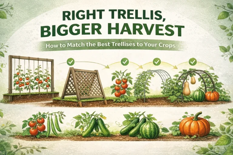 Best Trellis Ideas for Every Vegetable How to Build Vertical Garden Supports