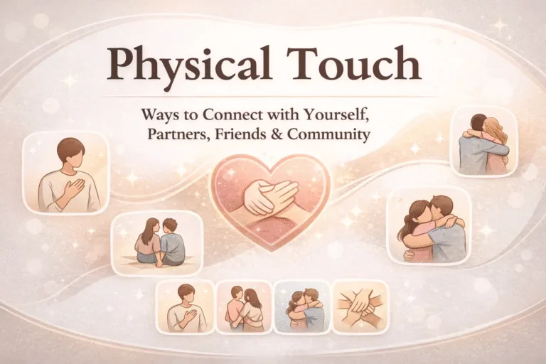 Physical Touch Love Language Guide Tips for Self, Friends, Partners  Community Connection