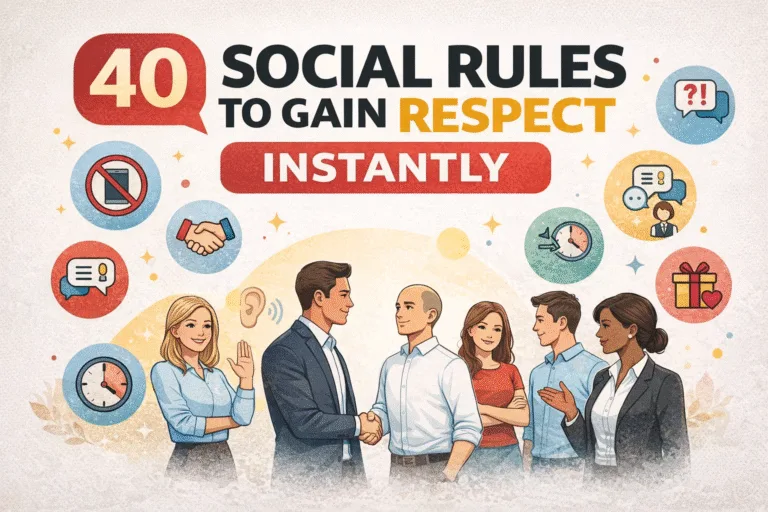 40 Social Rules to Get Respect The Ultimate Etiquette Guide for Professional Success