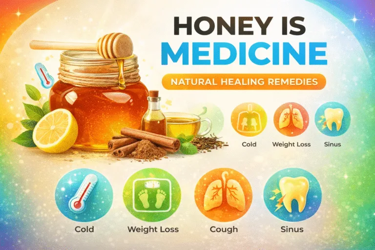 6 Natural Honey Remedies for Cold, Cough, Weight Loss  Sinus  DIY Home Healing Guide