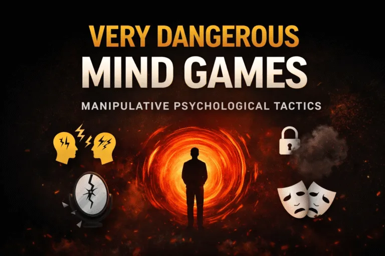6 Dark Psychology Mind Games To Manipulate Anyone and Gain Power