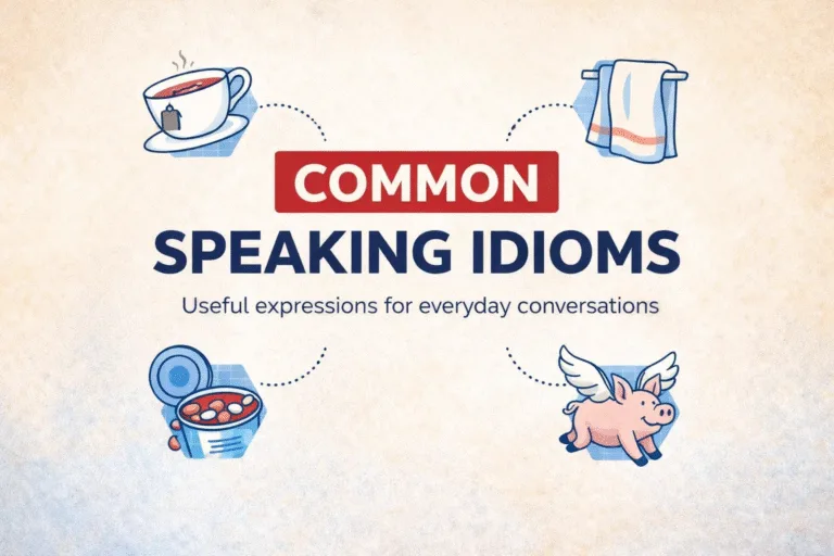 23 Common English Idioms and Their Meanings Every Learner Should Know