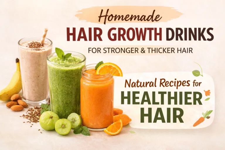 4 Homemade Hair Growth Drinks for Stronger  Thicker Hair  DIY Smoothies